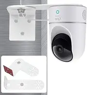 [Haoyou] 2Pack Corner Wall Mount Bracket for Eufy Security Indoor Camera E220, Maximum Coverage on Both Sides of The House 270 Degrees, Reduces Blind Spots