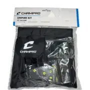 Champro Umpire Kit: Ball Bag, Wooden Umpire Brush, And 4-dial Umpire Indicator