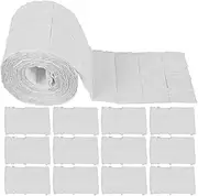 WOONEKY Cotton Nail Polish Pads 1 Roll 300 Sheets Nail Polish Wipes Nail Cleansing Pad Nail Clean Wipes for Home