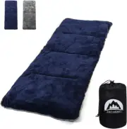 Sleeping Cot Pads (75" X 28") with Elastic Straps Portable for Outdoor & Hiking,