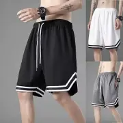 Comfortable Running Short Pants for Men with Polyester Basketball Gym Shorts