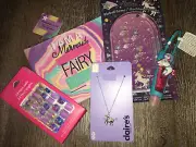 Claire’s Space Unicorn Nail Jewelry Lipgloss Game Cosm Bag Lot