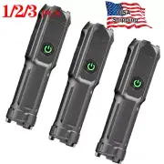 Super Bright Powerful Flashlight waterproof Rechargeable Zoom Torch Tactical LED