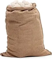 Burlap Potato Sack Race - Breathable Burleap Fabric Saack Racee Bags | Providing Frost Protection Natural Hessian Sacks | Large Burlaap Sacck for Schools Parties and Events