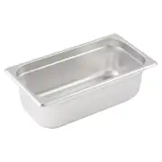 Anti-Jam 1/3 Size Pan 4-Inch Stainless Steel