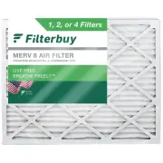 Filterbuy 22x24x5 Air Filter MERV 8, AC Furnace Replacement for Amana & Goodman