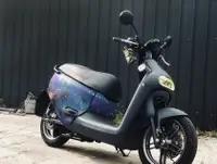 在飛比找樂天市場購物網優惠-BLR gogoro ID78 夜晚星空 雙面車套 車身防刮