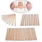 Wooden Rolling Pin Guides Clay Roller Pottery Clay Measuring Dough Strips