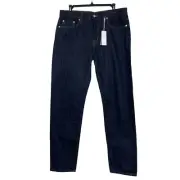 NEW Outerknown SEA Mens 28x30 THE DRIFTER Regular Tapered Denim Blue Jeans $148