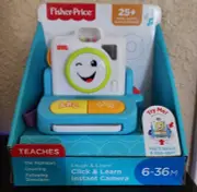 Fisher Price Laugh & Learn Click & Learn Instant Camera Instamatic New | Gift!