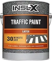 INSL-X TP222009A-01 Acrylic Latex Traffic Paint, 1 Gallon, Black