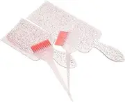 CALLARON 1Set Highlights Paddle Comb Hair Coloring Kit with Brush and Board DIY Hair Tinting Tools for Salon Home Use
