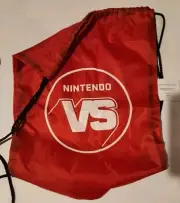 PAX West 2022 Nintendo Switch VS VERSUS Red Promotional Promo Drawstring Bag