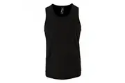 SOLS Mens Performance Tank Top (Black) (L)