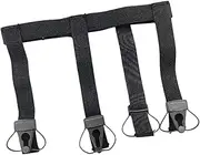Hellery Hockey Garter Supporter Jock Strap Ice Hockey Protective Pants Legging Sock Clips Ice Hockey Gear for Sparring Arts Gym