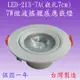 LED-213-7A 7W微波感應嵌燈(嵌孔7cm-台灣製造)【滿2000元以上送一顆LED燈泡】 (7.5折)