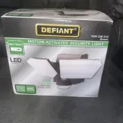 Defiant motion activated security light