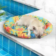 Pawz Pet Cooling Mat Dog Gel Non-Toxic Bed Cat Puppy Self-cool Sofa Summer Round