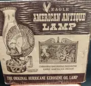 Antique Eagle Brand Kerosene/Oil Lamp; NEW!!!