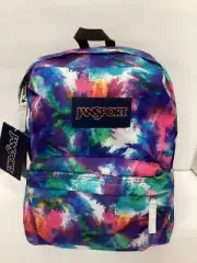 JanSport Superbreak Dye Bomb Backpack NWT