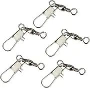 DECOMELODY 50Pcs B Type Offset Fishing Hooks Sharpened Hooks for Freshwater and Saltwater Fishing Tackle
