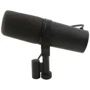 SM7B Cardioid Dynamic Microphone for Live Stage Recording Podcasting Black