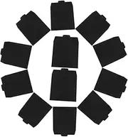 12pcs Storage Bag Envelopes Sleeve Blank for Burning Music Cardboard Record Sleeves Paper Sleeves Mailer Sleeve Rack Cards Envelopes Black