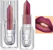 Matte Lip Gloss - Portable Lip Stain | Double Color Lip Stain Tint for Women Girls, Long Lasting Lip Color, Portable Lip Gloss