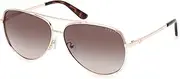 [GUESS] GU00193 Sunglasses 28F shiny rose gold 62/12/140 Woman, 28f Shiny Rose Gold, 62/12/140