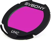 SVBONY Telescope Filter UHC Filter Ultra High Contrast EOS-C Clip-on for CCD Cameras & DSLR Reduce Light Pollution