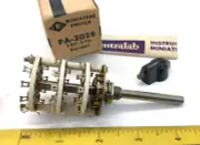 1 NOS Centralab 9 pol, 5 pos Ceramic Switch PA-2029