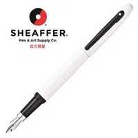 在飛比找PChome24h購物優惠-SHEAFFER 西華 VFM系列 光澤白亮漆 鋼筆 E09