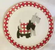 GRACE'S TEAWARE SCOTTIE SALAD PLATES Set of 2