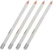 TOVINANNA Natural White Eyebrow Pencil 4pcs Set Eyeliner Drawing Pencil Beauty Tool Long-lasting Makeup