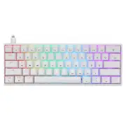 SKYLOONG GK61 Mechanical Keyboard 61 Keys Hot Swappable Gateron Optical Switch RGB Type-C Wired Programmable 60% Layout