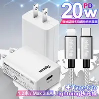 在飛比找Yahoo奇摩購物中心優惠-Topcom 20W Type-C PD3.0+QC3.0 