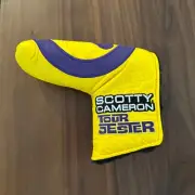 Scotty Cameron Circle T Tour Jester Embossed Headcover, Yellow/Purple Lakers