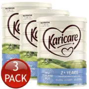 3 x Karicare+ Stage 4 Toddler Formula 900g 2+ Years Baby Care Milk Powder Dinks