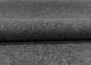 1.75 yd Maharam Gemma Multi Hieroglyph Gray Reversible Wool Upholstery Fabric