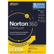NortonLifeLock Norton 360 Premium 1 User 3 Devices 12 month 100GB PC Cloud