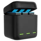 3-Channel Quick Battery Charging Charger Station Box for GoPro Hero 9 10 11 12