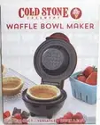 Cold Stone Creamery Waffle Bowl Maker Compact Quick Easy Non-Stick NEW in BOX