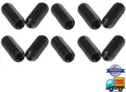 10pcs 6mm Amplifier Black Terminal Screws POWER GROUND SPEAKER REMOTE Amp Screw