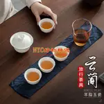 限時下殺 云簡旅行茶具德化羊脂玉白瓷蓋碗茶杯快客杯便攜包功夫茶具小套組