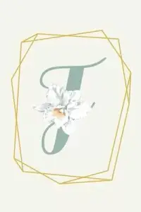 在飛比找博客來優惠-T: Floral Calligraphy Monogram