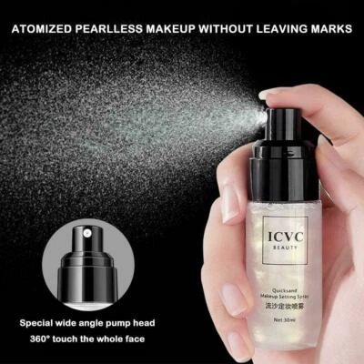 50ml Makeup Setting Spray Moisturizing Long Lasting Fixer Spraymatte D2G3