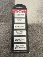 second chance erasers