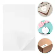 50 Pcs Photo Tape Wrapping Craft Double Sided Double-sided Adhesive Sheets