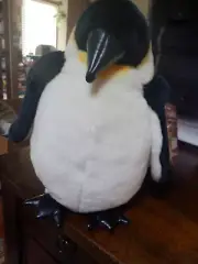 Folkmanis Folktails Emperor Penguin Plush Hand Puppet 14” Has Tag