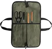 Knives Roll Bag - Kitchen Cutter Carrying Case, Knives Roll Bag | Portable Travel Chef Knives Case Carrier, Prevent Knives Damage Waxed Canvas Storage Bag for Culinary Enthusiasts Men Women